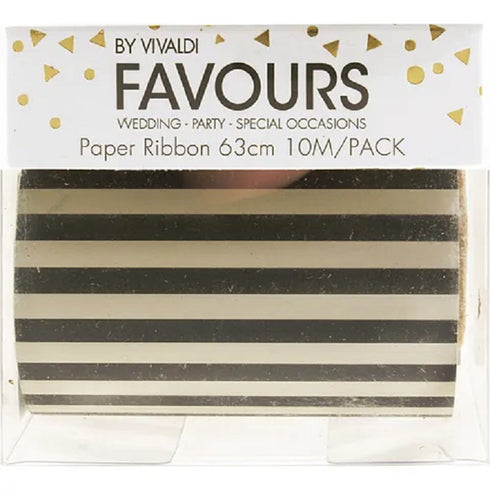 63mm x 10m Paper Ribbon (available in 4 designs)